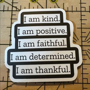 💜13/$13 +Bundle Sticker Sale | Kind Positive Inspirational Waterproof Sticker